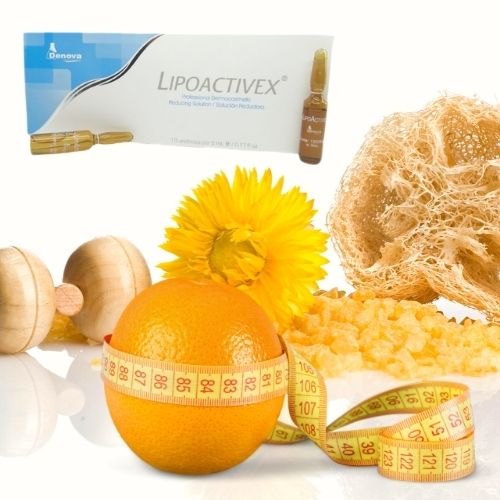 LipoActivex Reductor Corporal - Alcachofa, L-Carnitina, Silicio Orgánico, Fosfatidilcolina - 10Amp x 5 ml