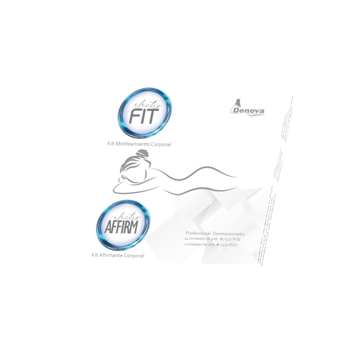 Kit Electro Fit 1 - Kit Moldeamiento Corporal y Afirmante Corporal - Caja 16 Und