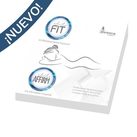 Kit Electro Affirm 6 By Denova - Reafirmante y Moldeamiento Corporal - Caja 16 Uds