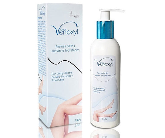 Venoxil Cream for varicose veins, spider veins and tired legs - Ginkgo Biloba