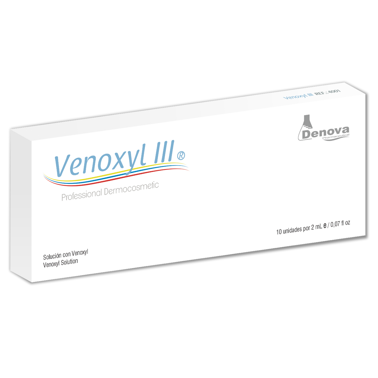 Venoxyl III Ampollas by Denova para el Cuidado de las piernas - Varices, Flebitis - 10Amp x 2ml